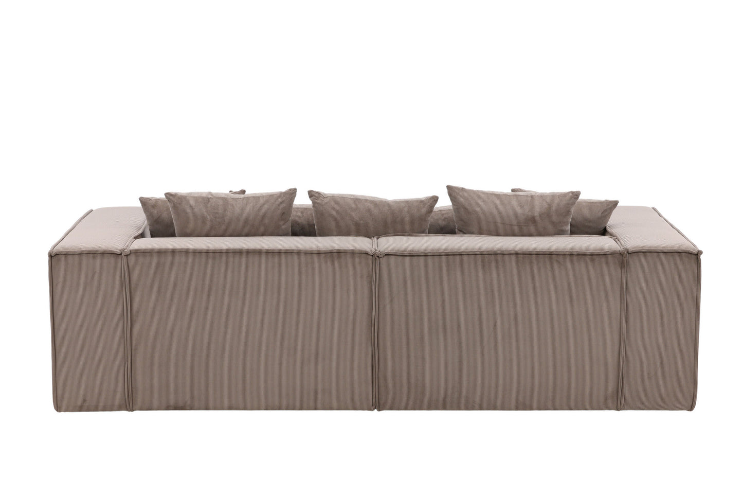 Gillholmen 3-personers Sofa – Brun Fløjl