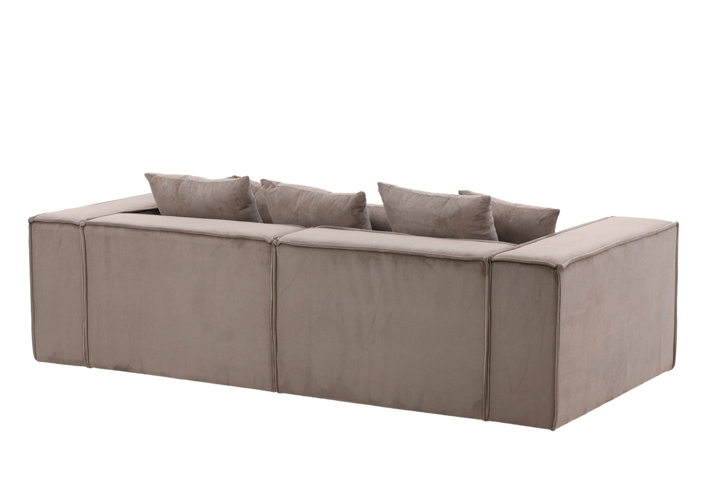 Gillholmen 3-personers Sofa – Brun Fløjl