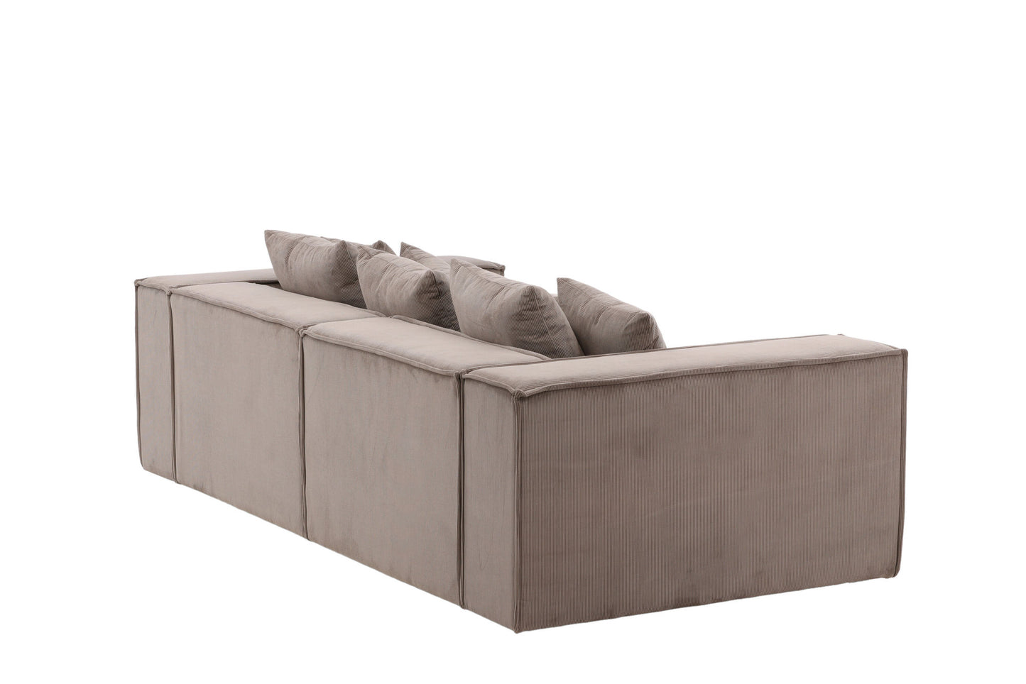 Gillholmen 3-personers Sofa – Brun Fløjl