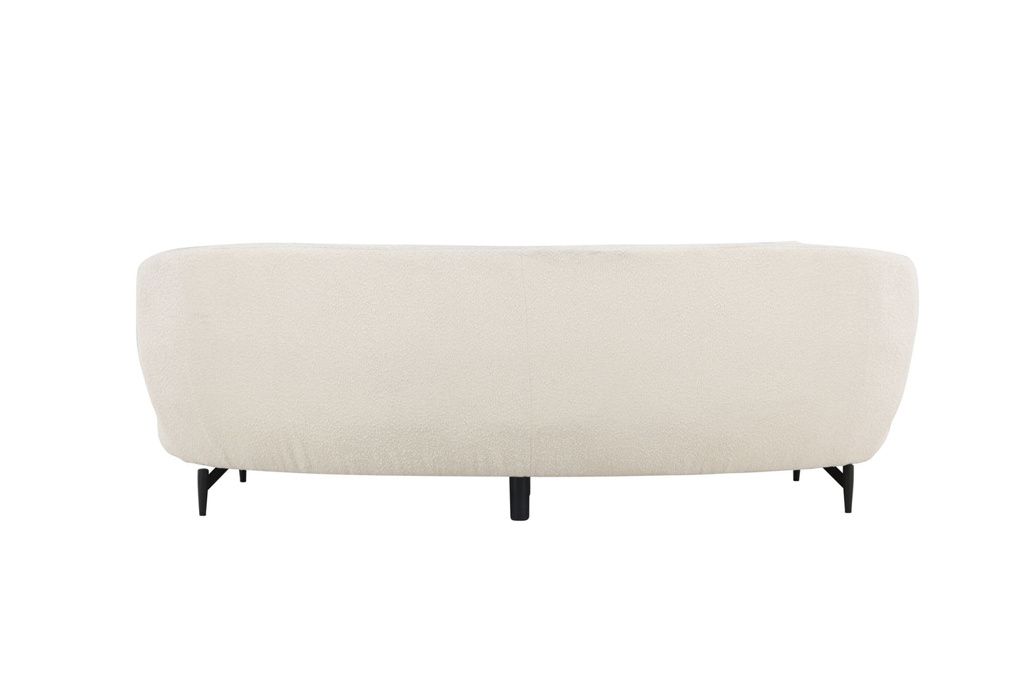 Luna 2-3-personers Sofa – Hvid Bouclé | Skandinavisk Design
