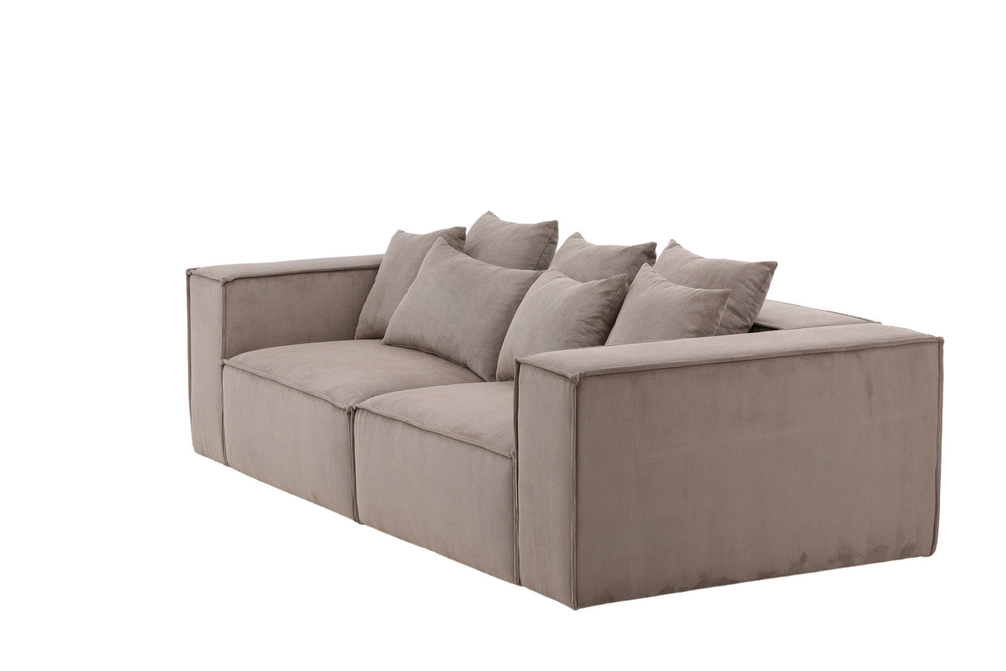 Gillholmen 3-personers Sofa – Brun Fløjl