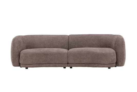 Venture Home Cielo 3-personers Sofa - Brun Boucle