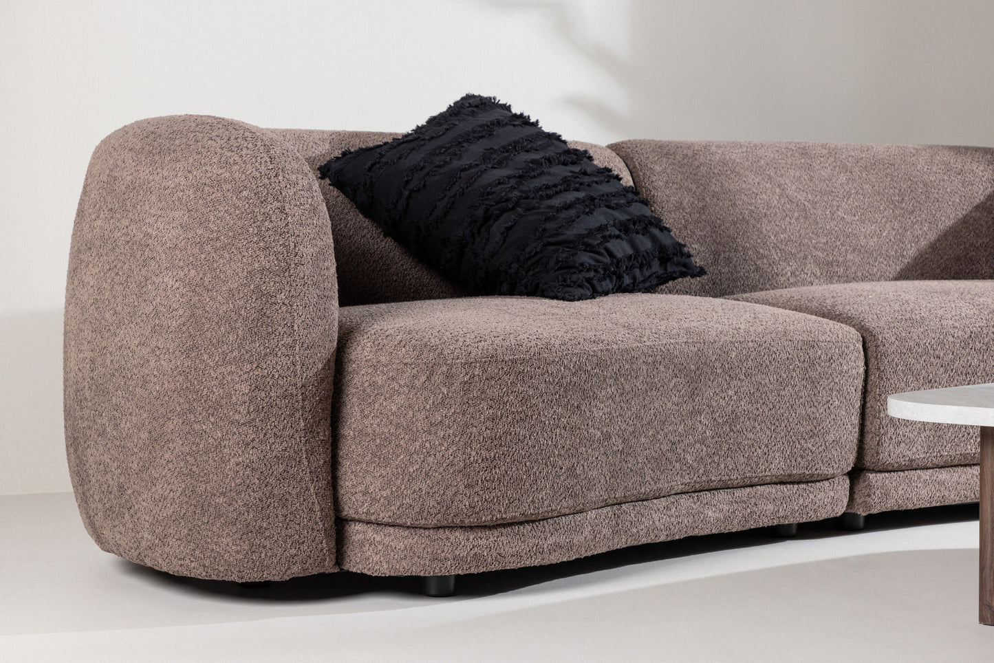 Venture Home Cielo 3-personers Sofa - Brun Boucle
