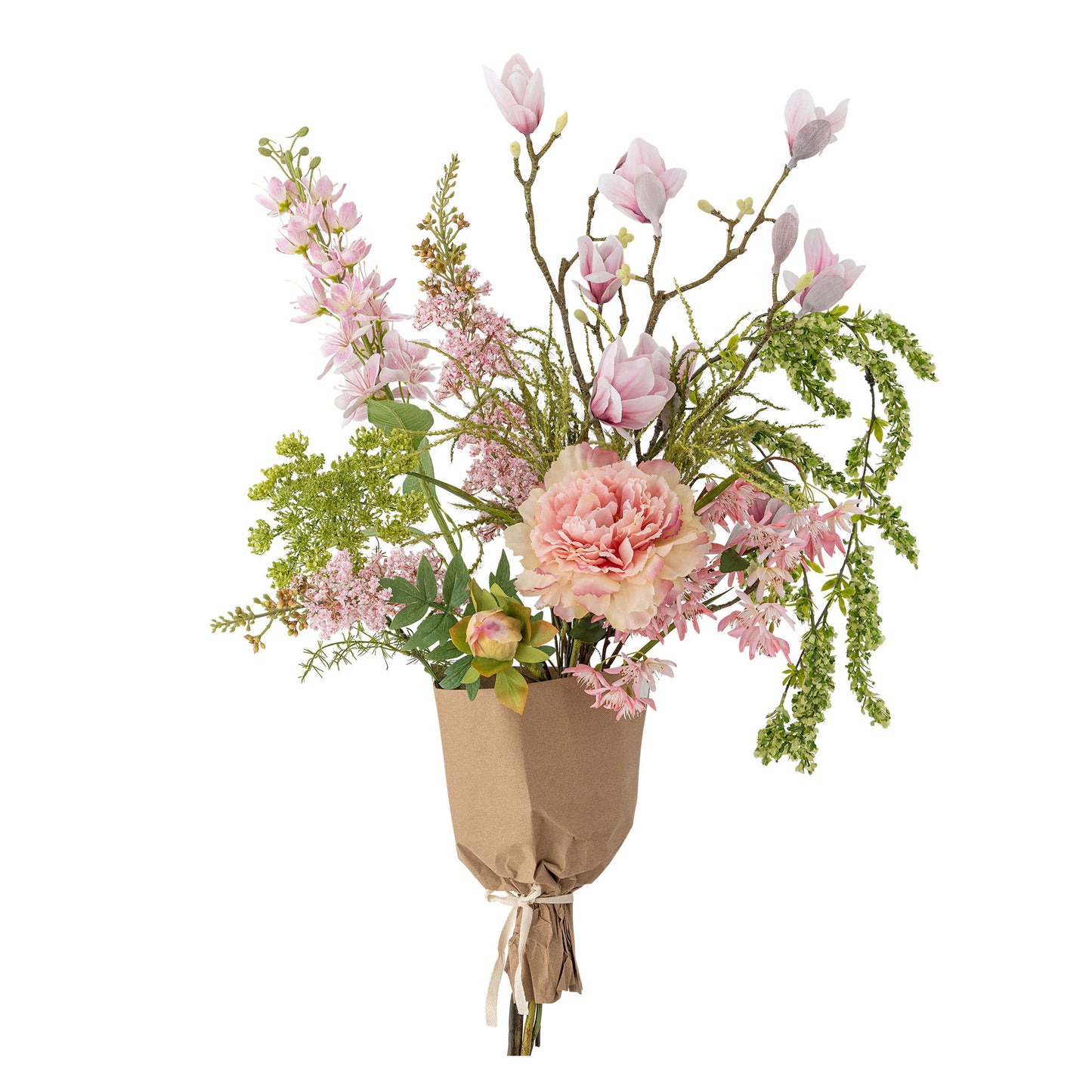 Breeze buket 40xH138 cm i kunstige blomster – rosa dekorationsbuket fra Bloomingville