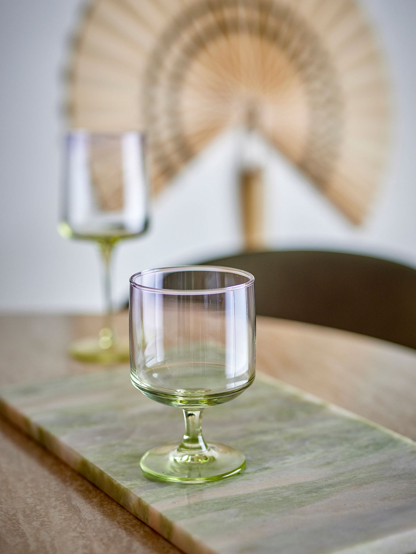Bloomingville Luciana Drikkeglas – Multifarvet Glas, Sæt af 6