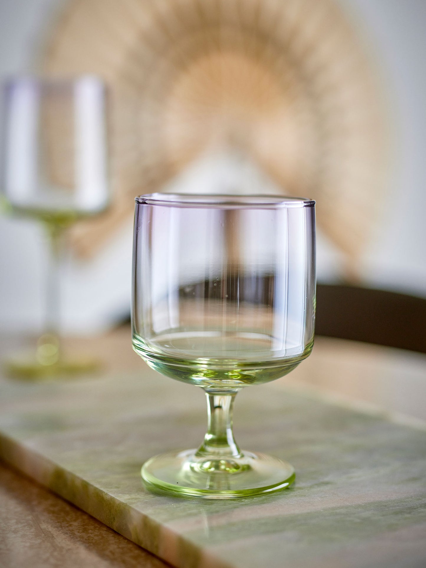 Bloomingville Luciana Drikkeglas – Multifarvet Glas, Sæt af 6
