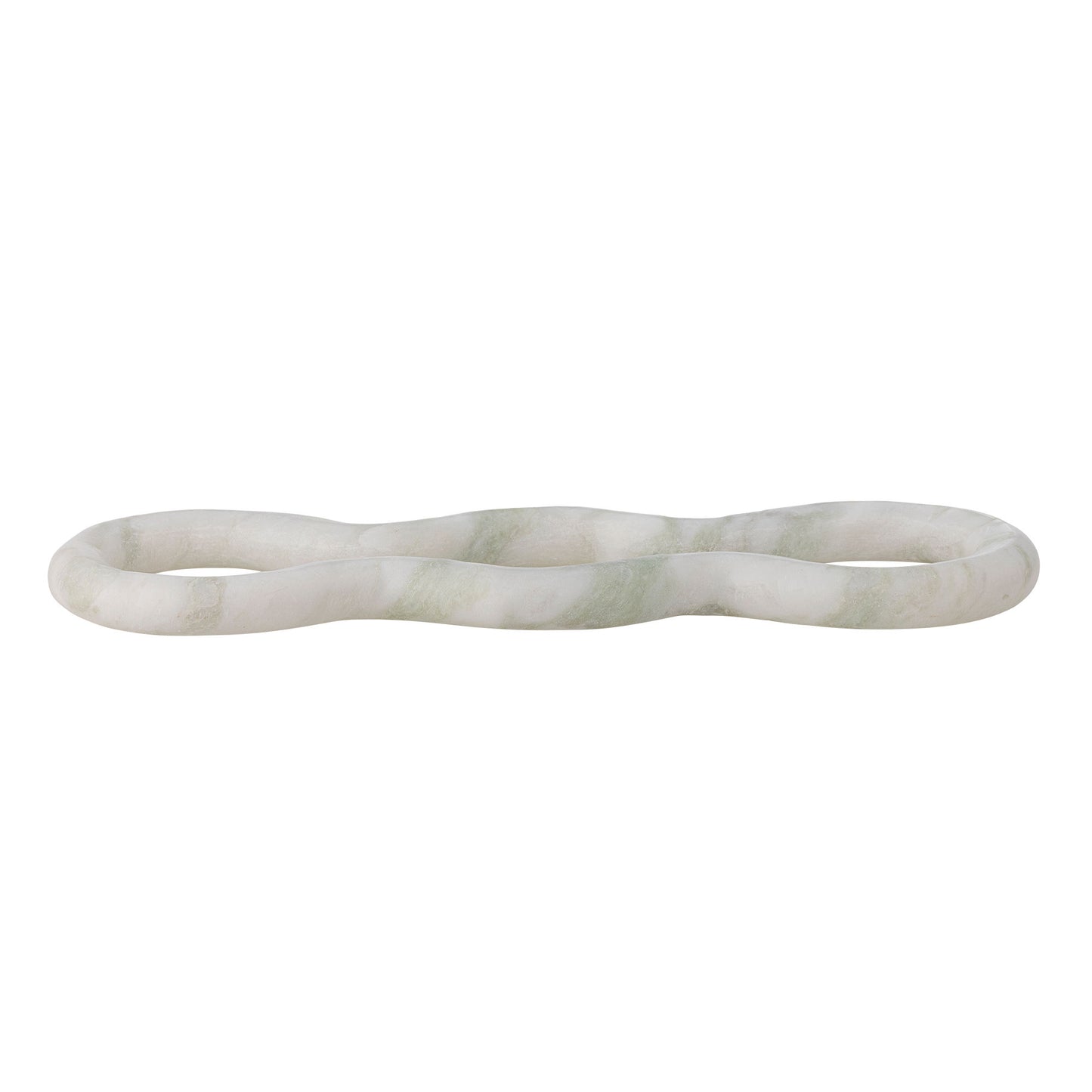Vivien bordskåner 38x12xH3 cm i poleret marmor – Bloomingville