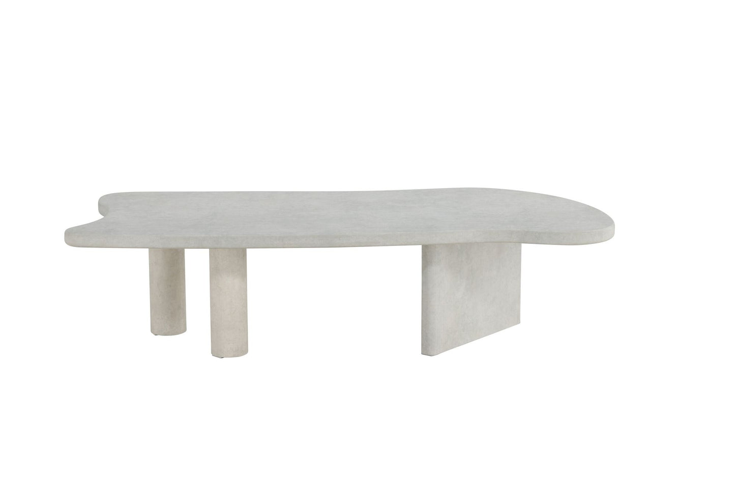 Venture Home Polle Sofabord i betonlook – Moderne Design i Lysegrå