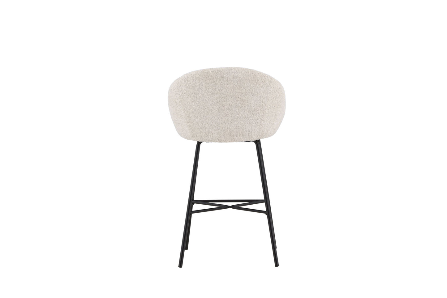 Velvet Barstol 2-Pak – Hvid Teddy | Venture Home