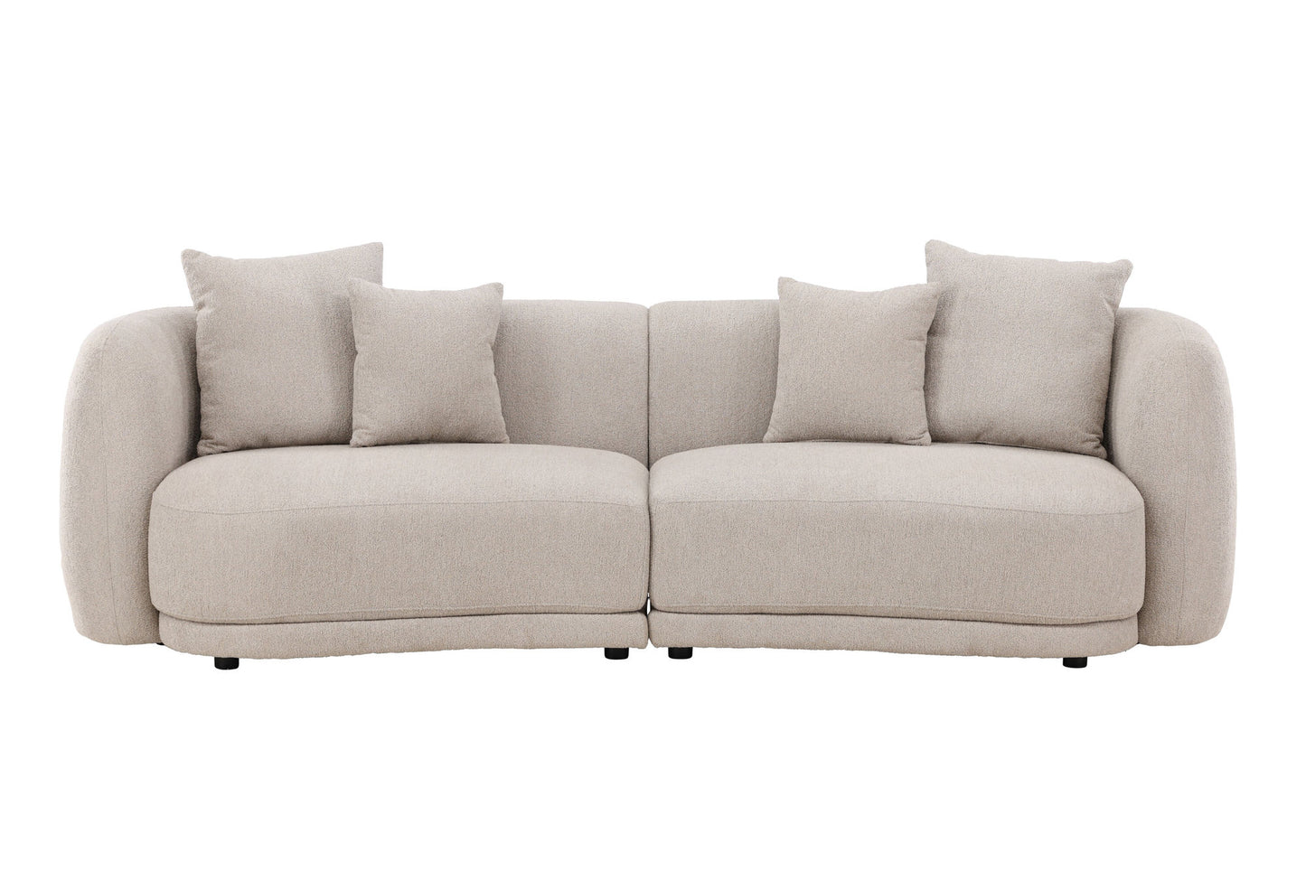 Venture Home Cielo 3-personers Sofa - Beige Boucle