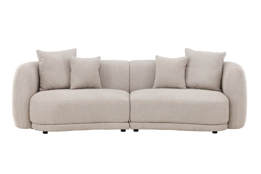 Venture Home Cielo 3-personers Sofa - Beige Boucle