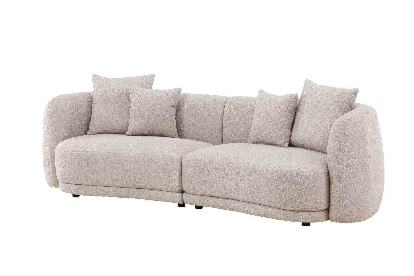 Venture Home Cielo 3-personers Sofa - Beige Boucle
