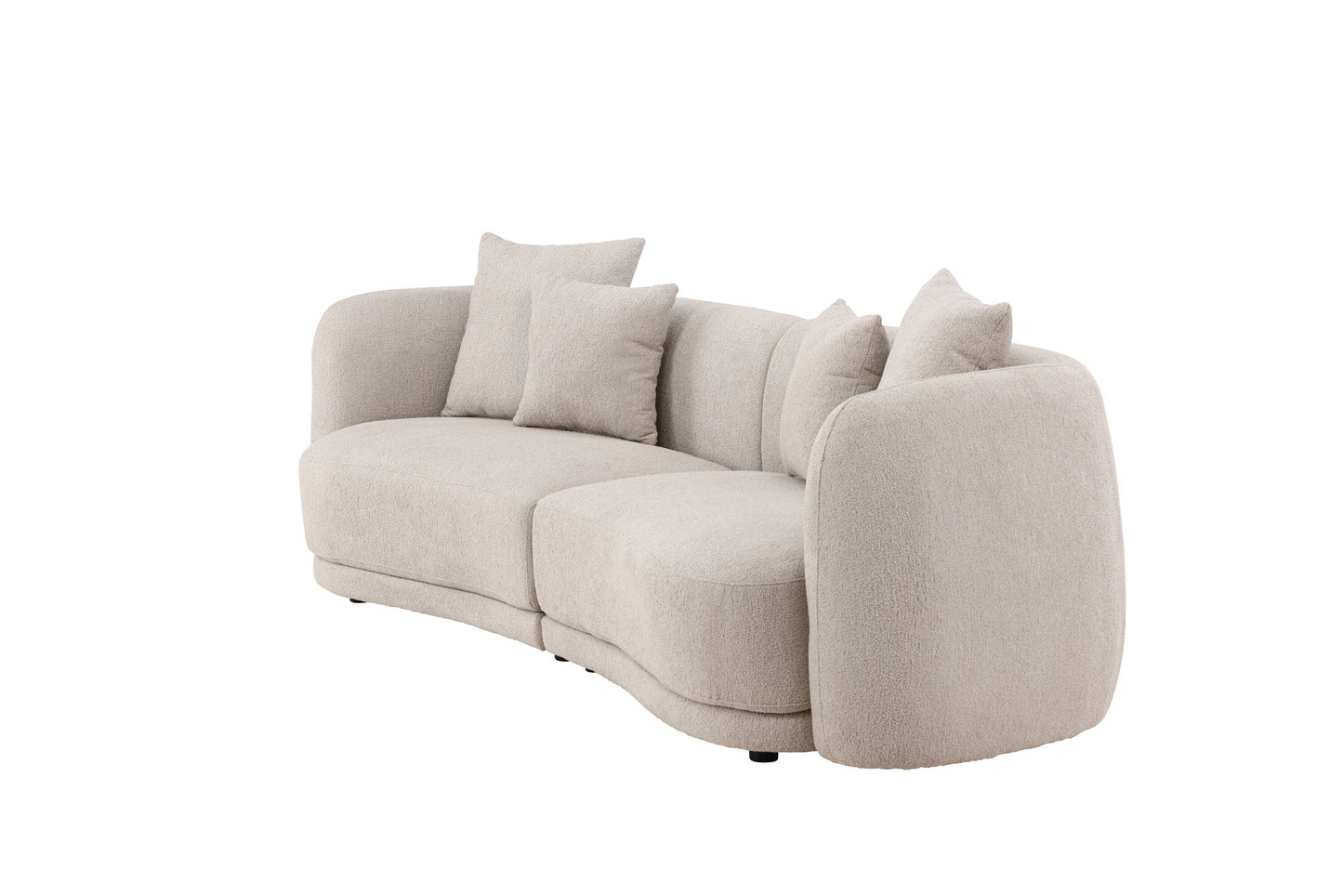 Venture Home Cielo 3-personers Sofa - Beige Boucle