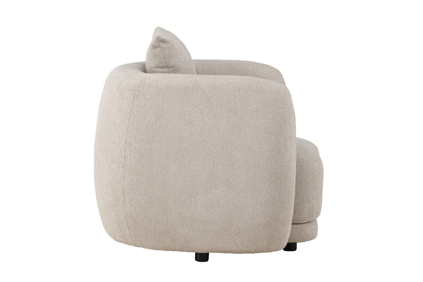 Venture Home Cielo 1-Seat Sofa - Beige Boucle