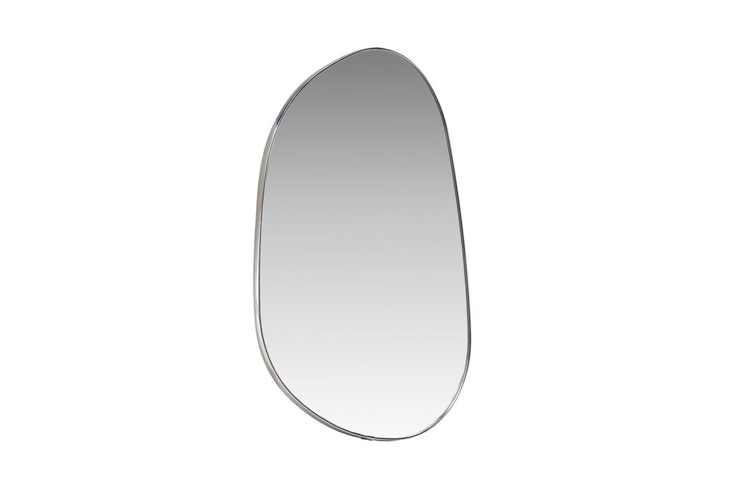 Askersund Spejl 65x40 cm – Sølvfarvet Aluminium