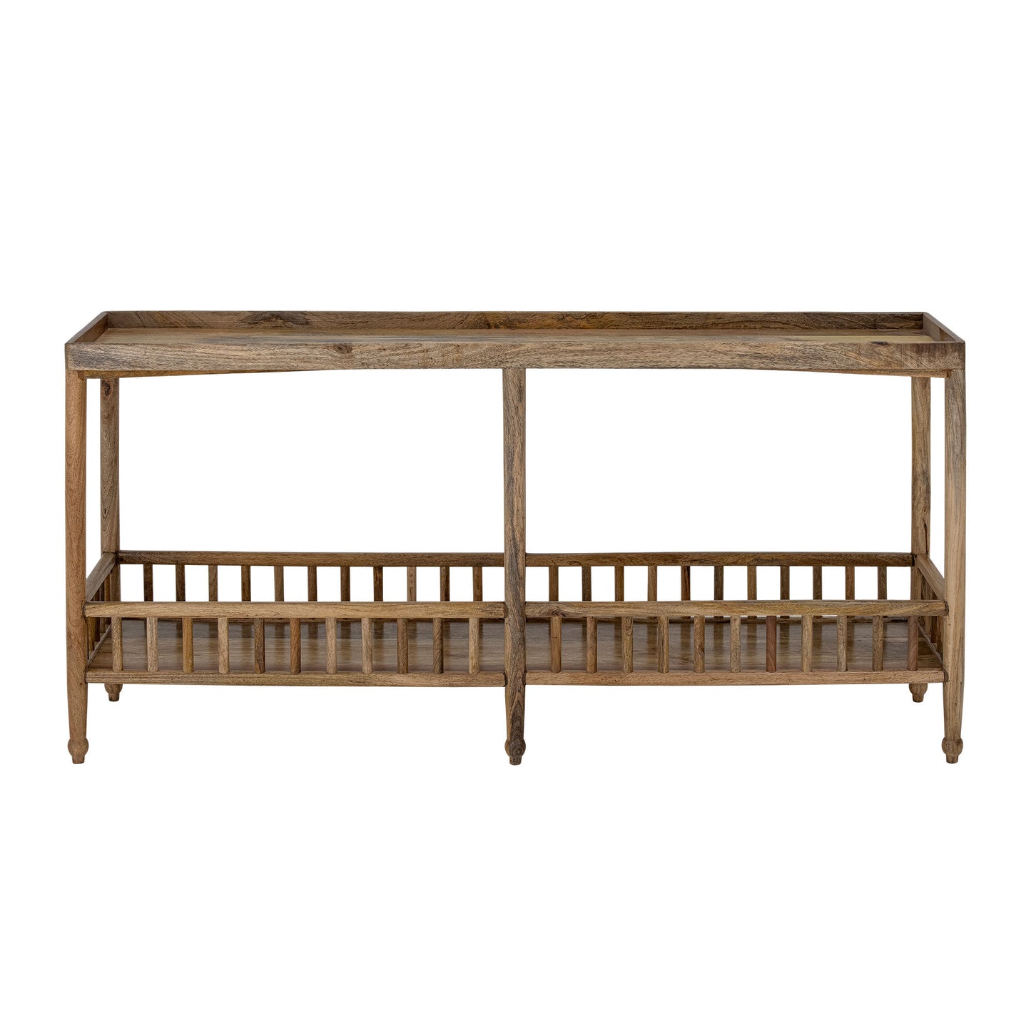 Sali Konsolbord Natur – FSC® 100% Mango med Elegant Hylde