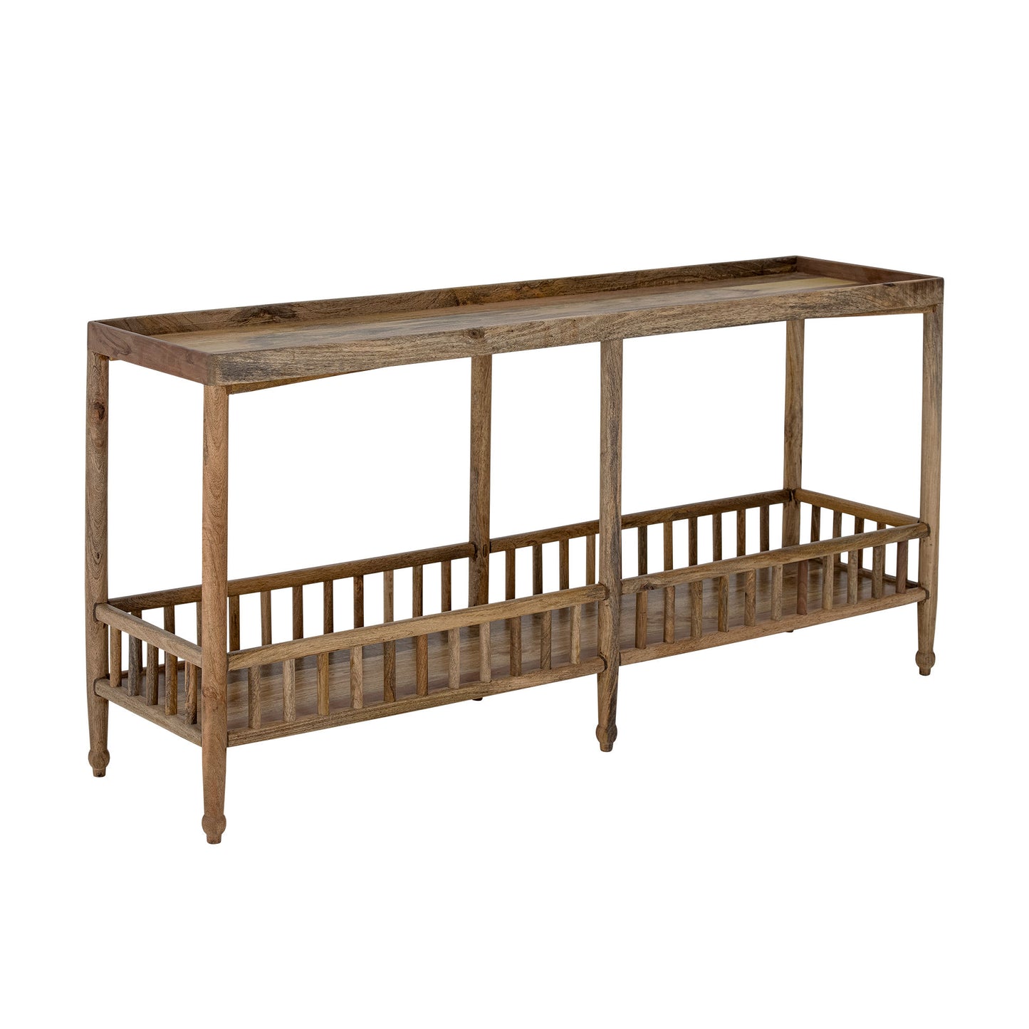 Sali Konsolbord Natur – FSC® 100% Mango med Elegant Hylde
