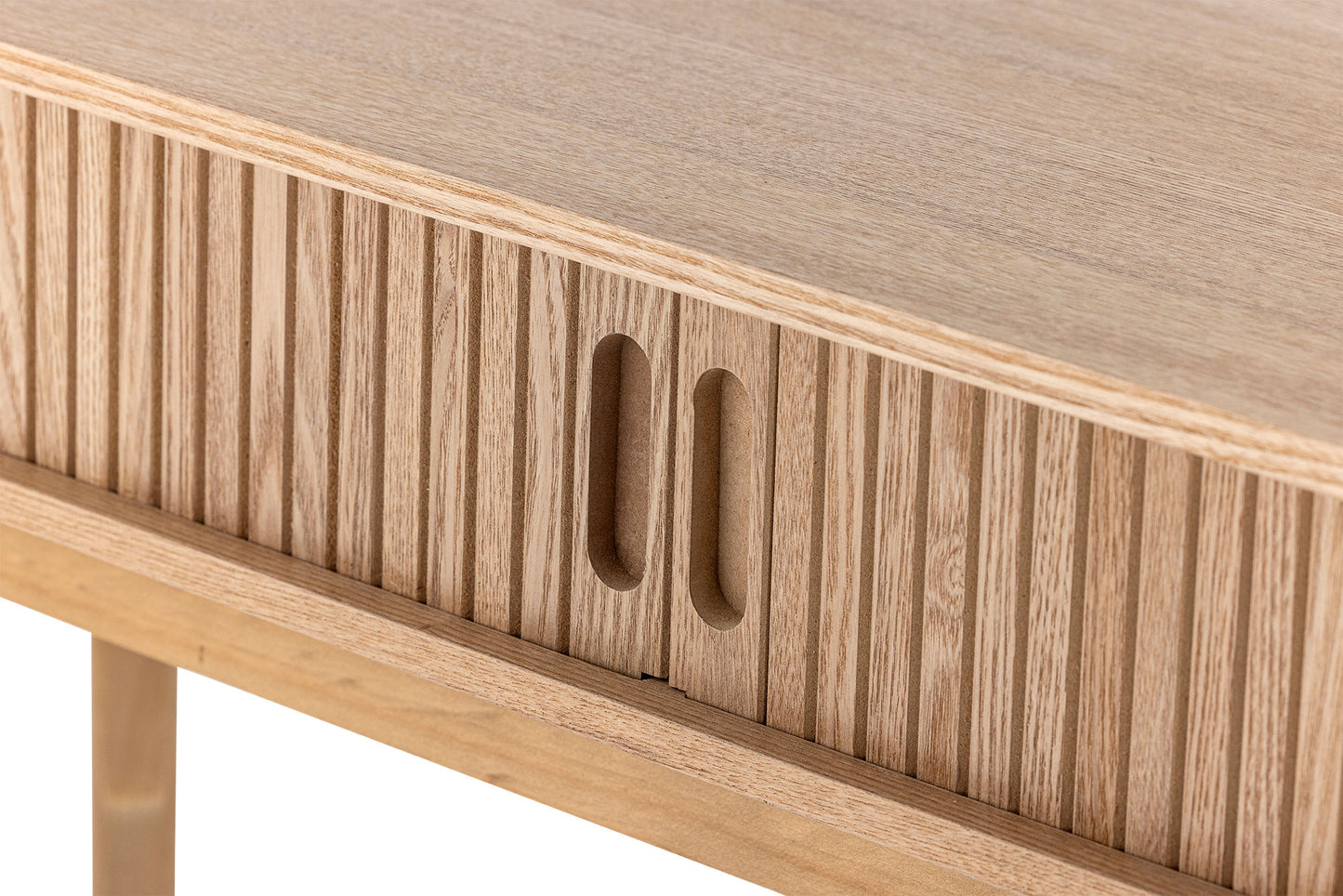 Salento Konsolbord i Nordisk Design – Bloomingville Med Skydelåger (L100 x H78 x W33 cm)