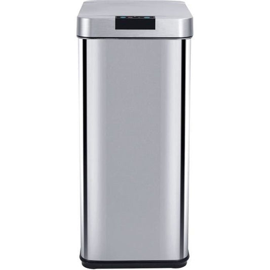 KITCHEN MOVE PARKSIDE automatisk skraldespand - 50L - Rustfrit stål med remmeband.
