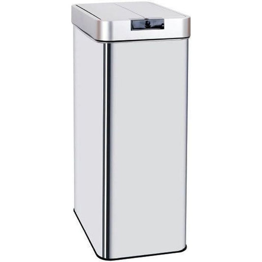 KITCHEN MOVE Automatisk affaldsspand SILVERLAKE - 70L - Rustfrit stål med rembånd