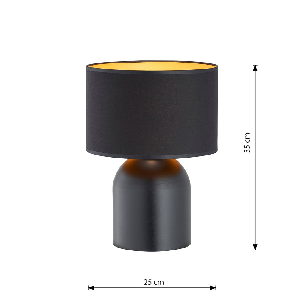 ASPEN LN1 SORT/GULD