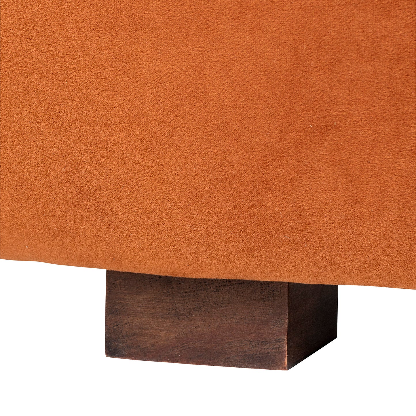 Malala 2 pers. Sofa- Orangebrun, Genanvendt Polyester