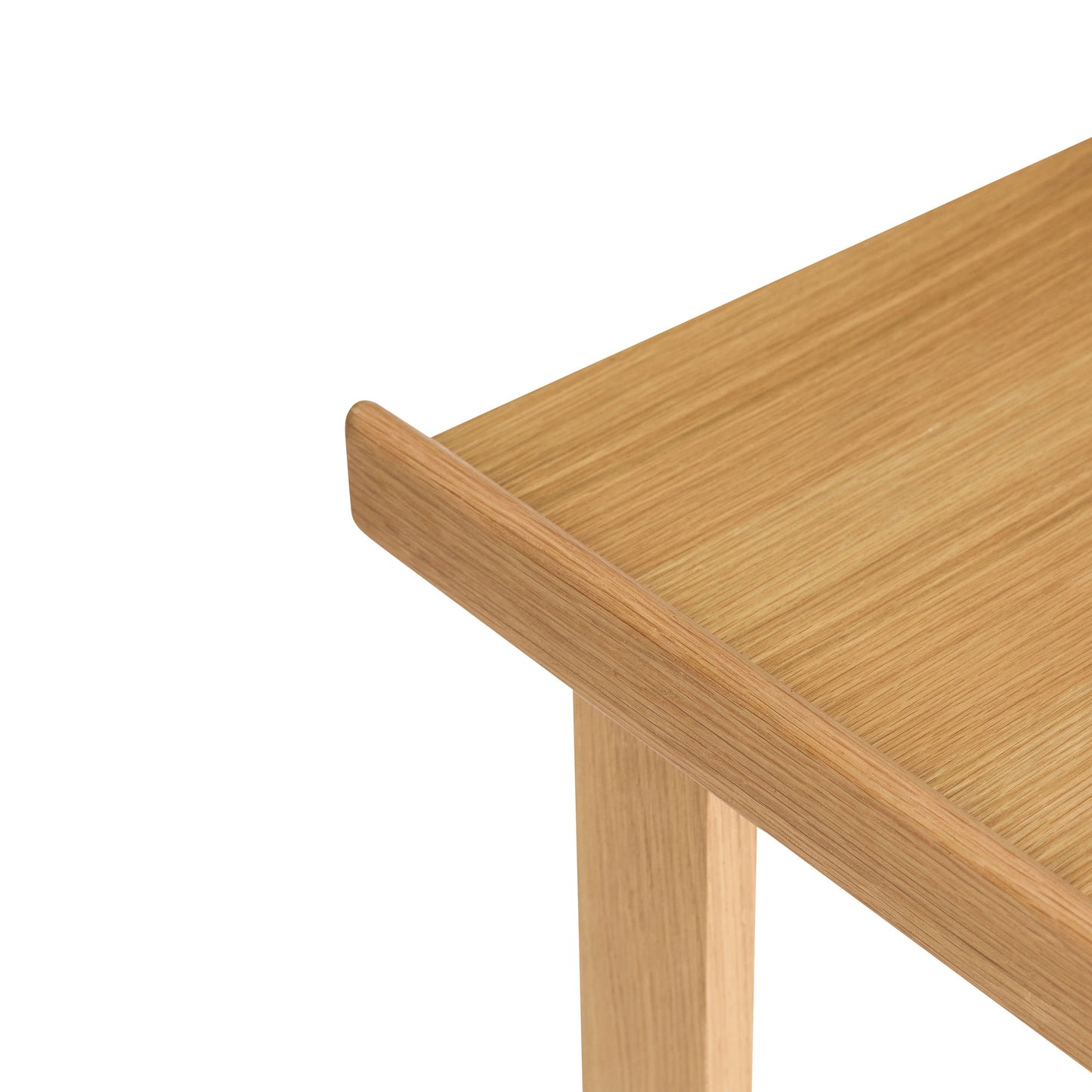 Hübsch Less sidebord 48x35xH65 cm – FSC-certificeret egetræ med hjul