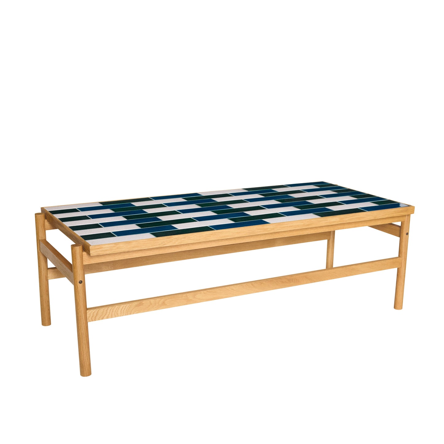 Hübsch Motif Sofabord – FSC®-certificerede Materialer & Flisedesign