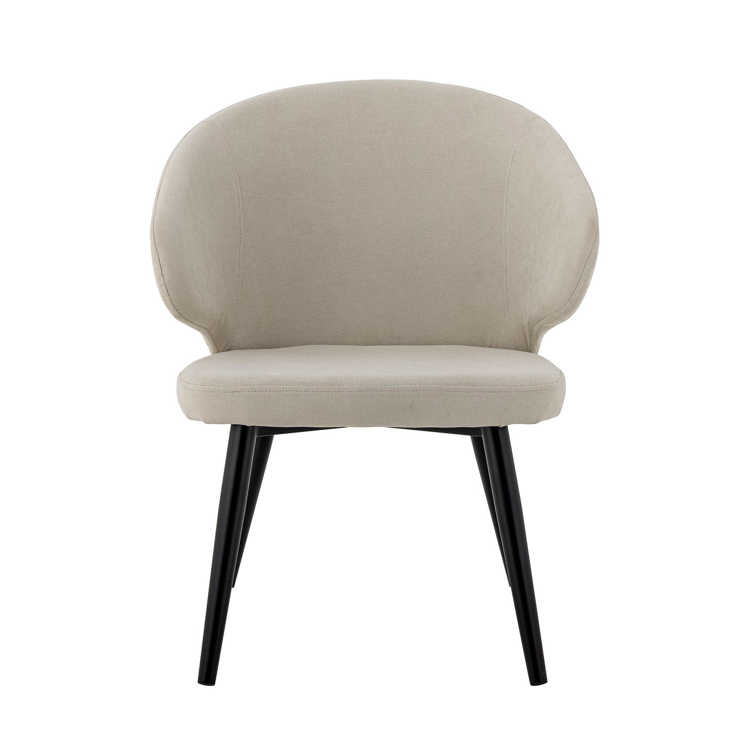Loon Loungestol – Komfortabel loungestol i naturfarvet polyester | Creative Collection