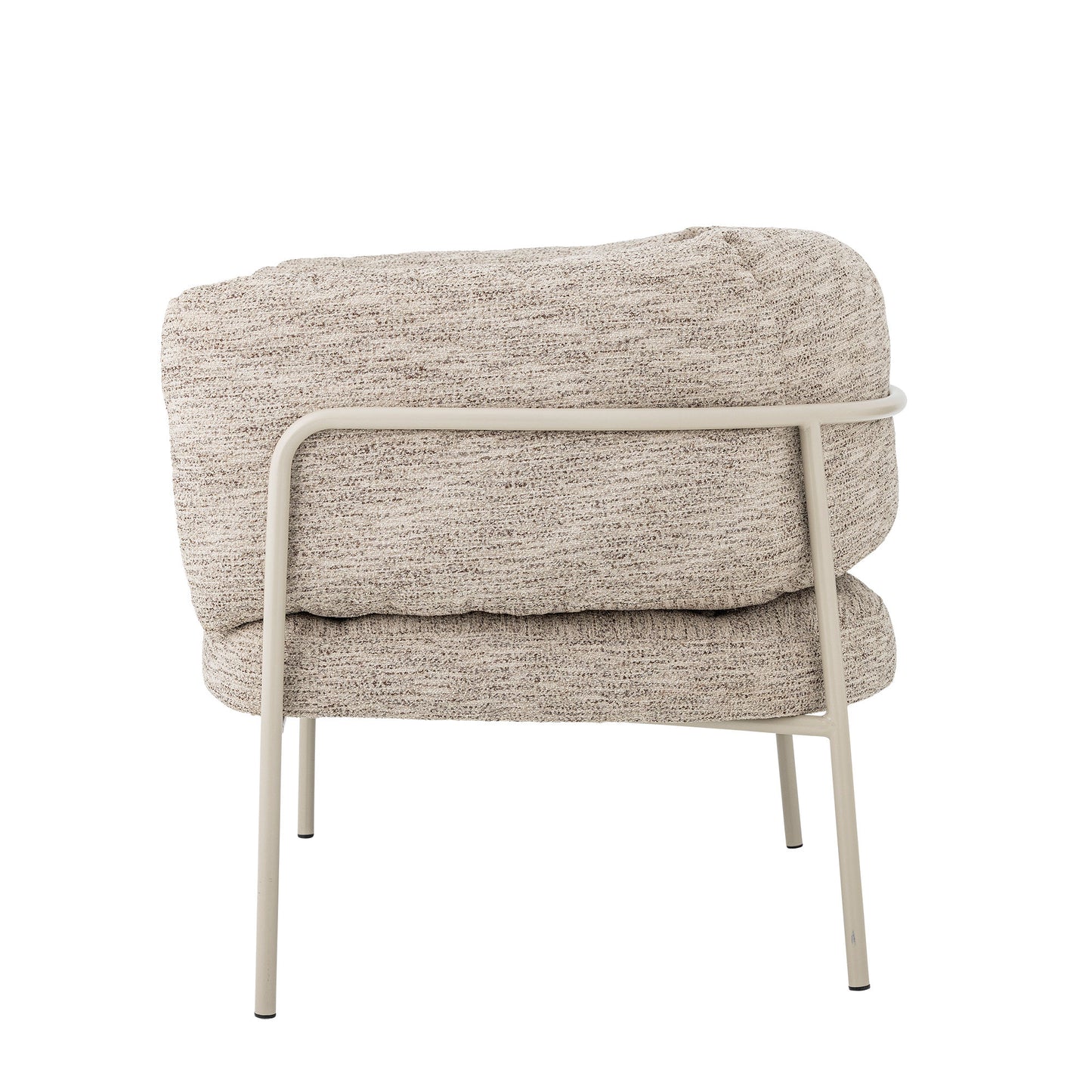 Bloomingville Karel Loungestol – FSC®-certificeret Plywood & Gråt Tekstil
