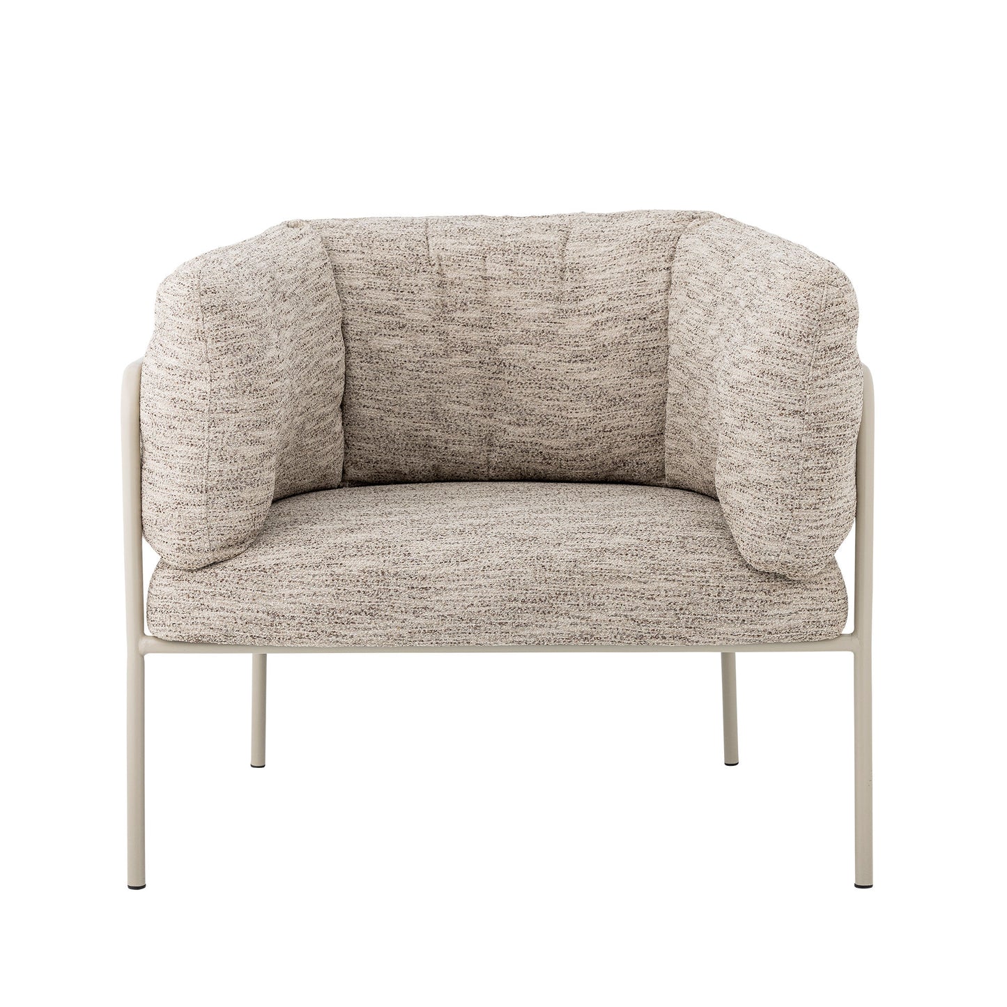 Bloomingville Karel Loungestol – FSC®-certificeret Plywood & Gråt Tekstil