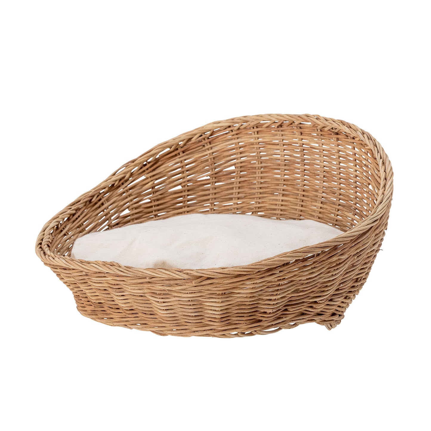 Tille kattekurv 40x30xH20 cm i rattan – natur kattekurv fra Bloomingville