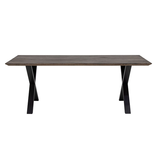 Maldon Spisebord i Mørkebrunt Egetræ – 200 cm | Bloomingville