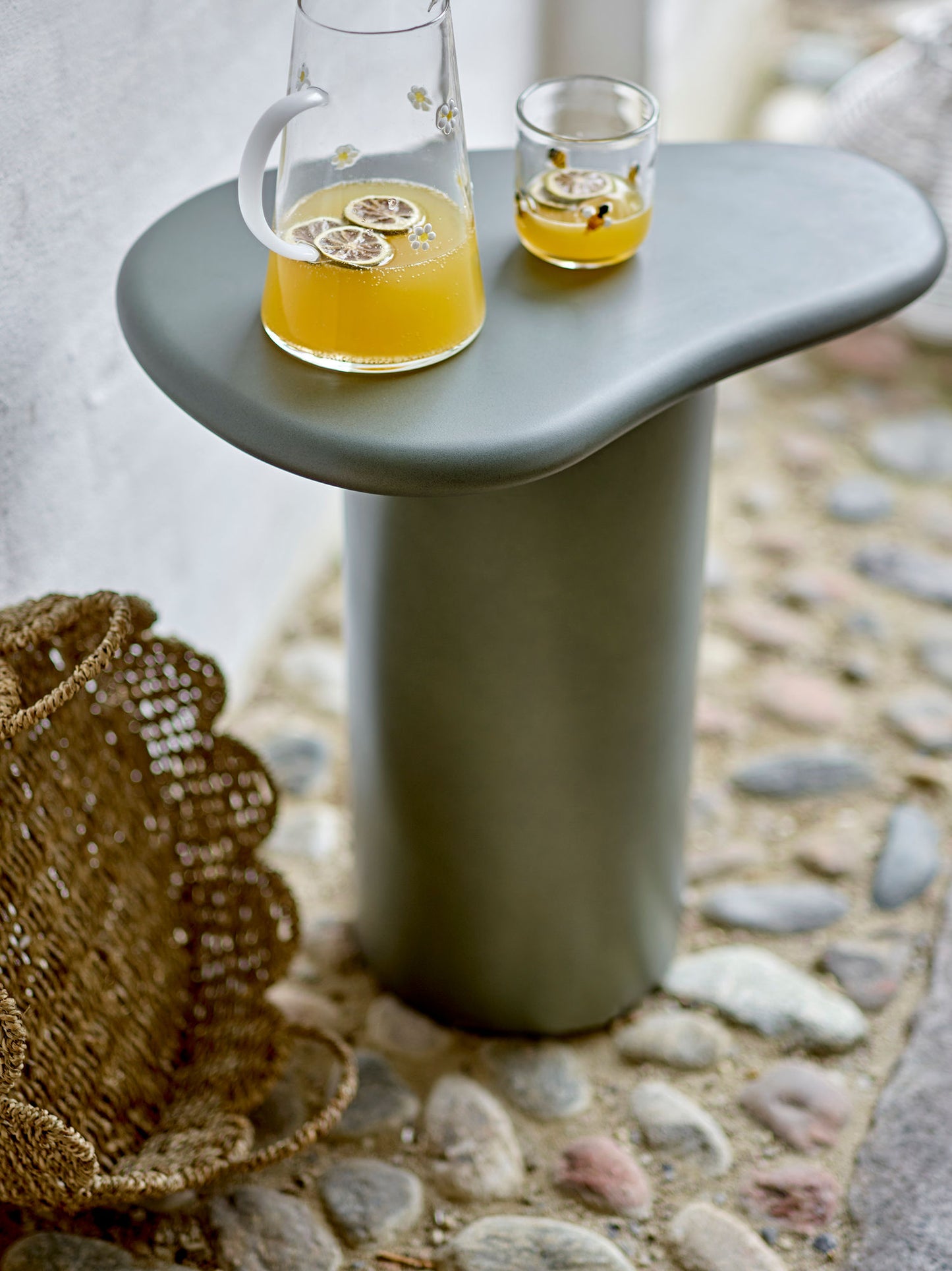 Bloomingville - Marcey Sidebord – Grå Fibercement, Udendørs Bord