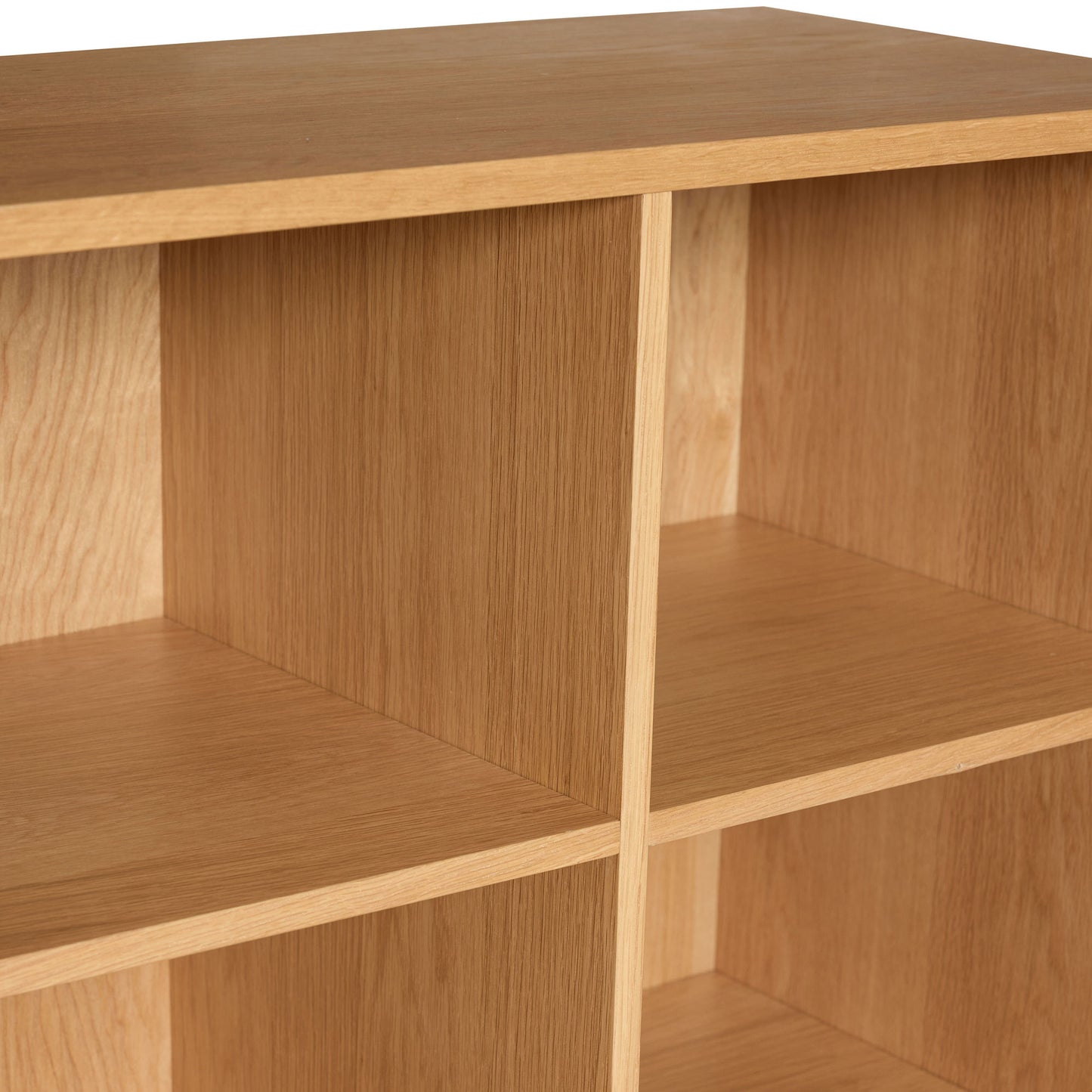 Hübsch Disco Reol – FSC® Egetræsfiner med 6 Hylder