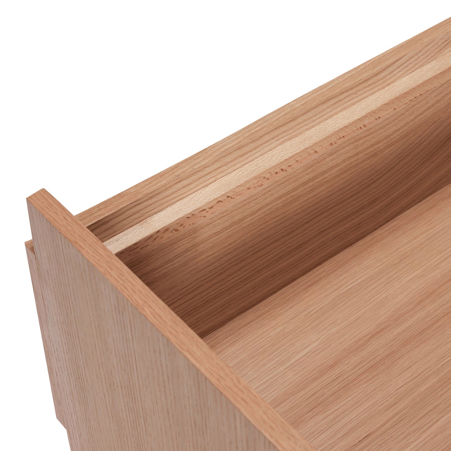 Hübsch Forma bænk med opbevaring 85x42xH48 cm i egetræ – FSC-certificeret entrébænk i grå