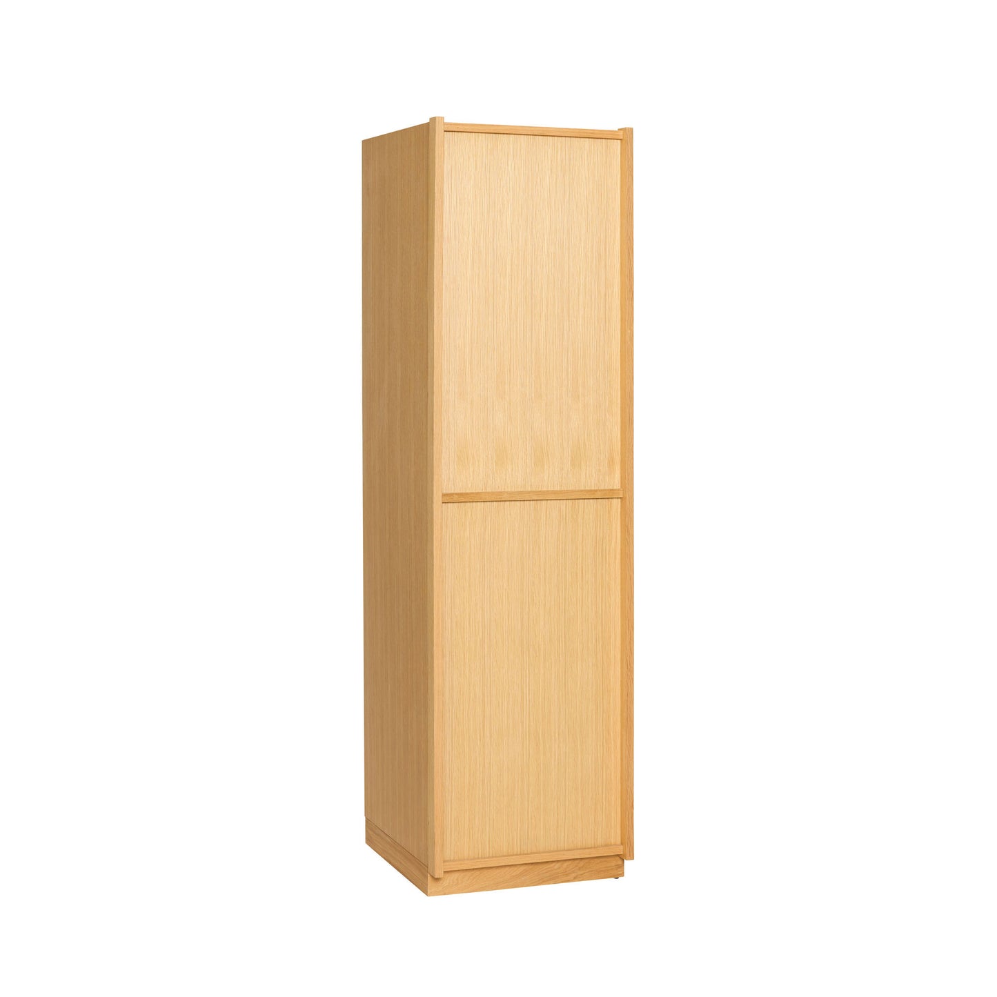 Hübsch Kura klædeskab i egetræ 50x55xH181 cm – FSC-certificeret garderobe i natur