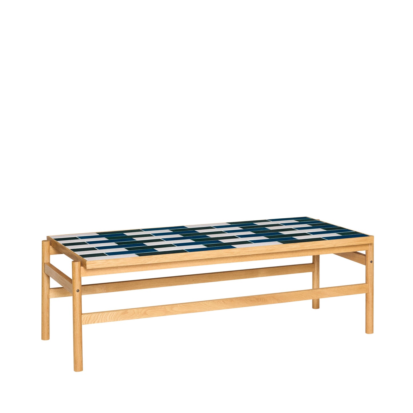 Hübsch Motif Sofabord – FSC®-certificerede Materialer & Flisedesign
