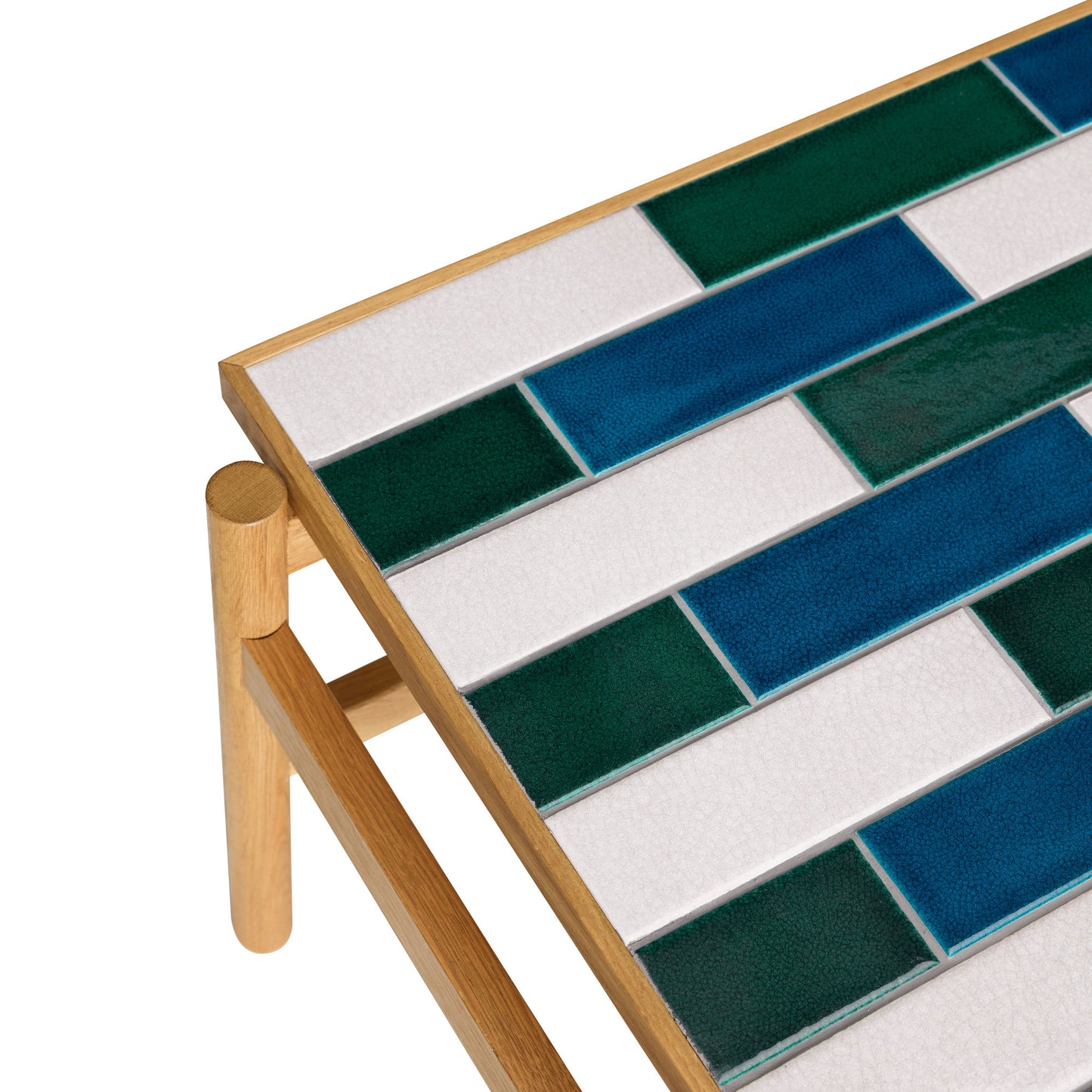 Hübsch Motif Sofabord – FSC®-certificerede Materialer & Flisedesign