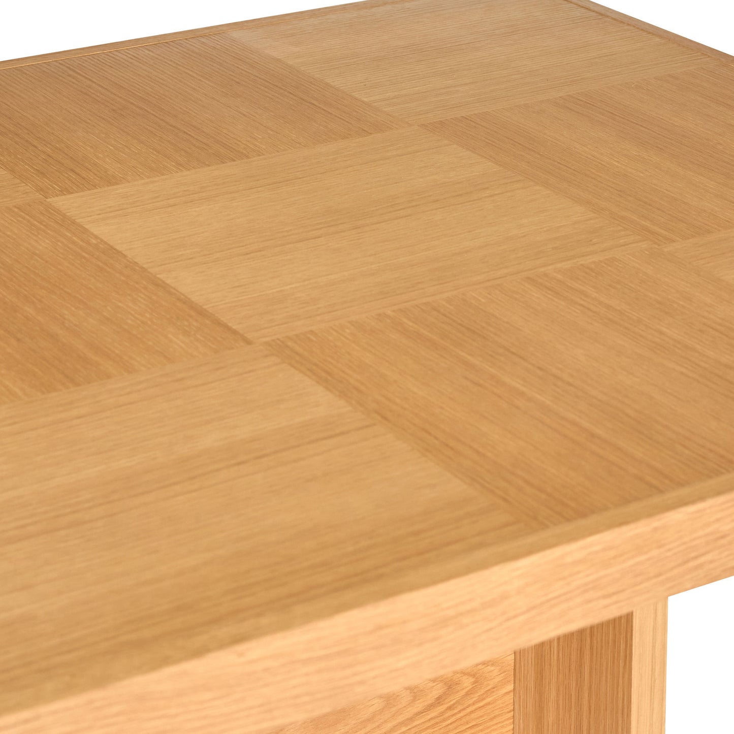Hübsch Skak spisebord 195x95xH74 cm – FSC-certificeret egetræ med skakbræt-finer