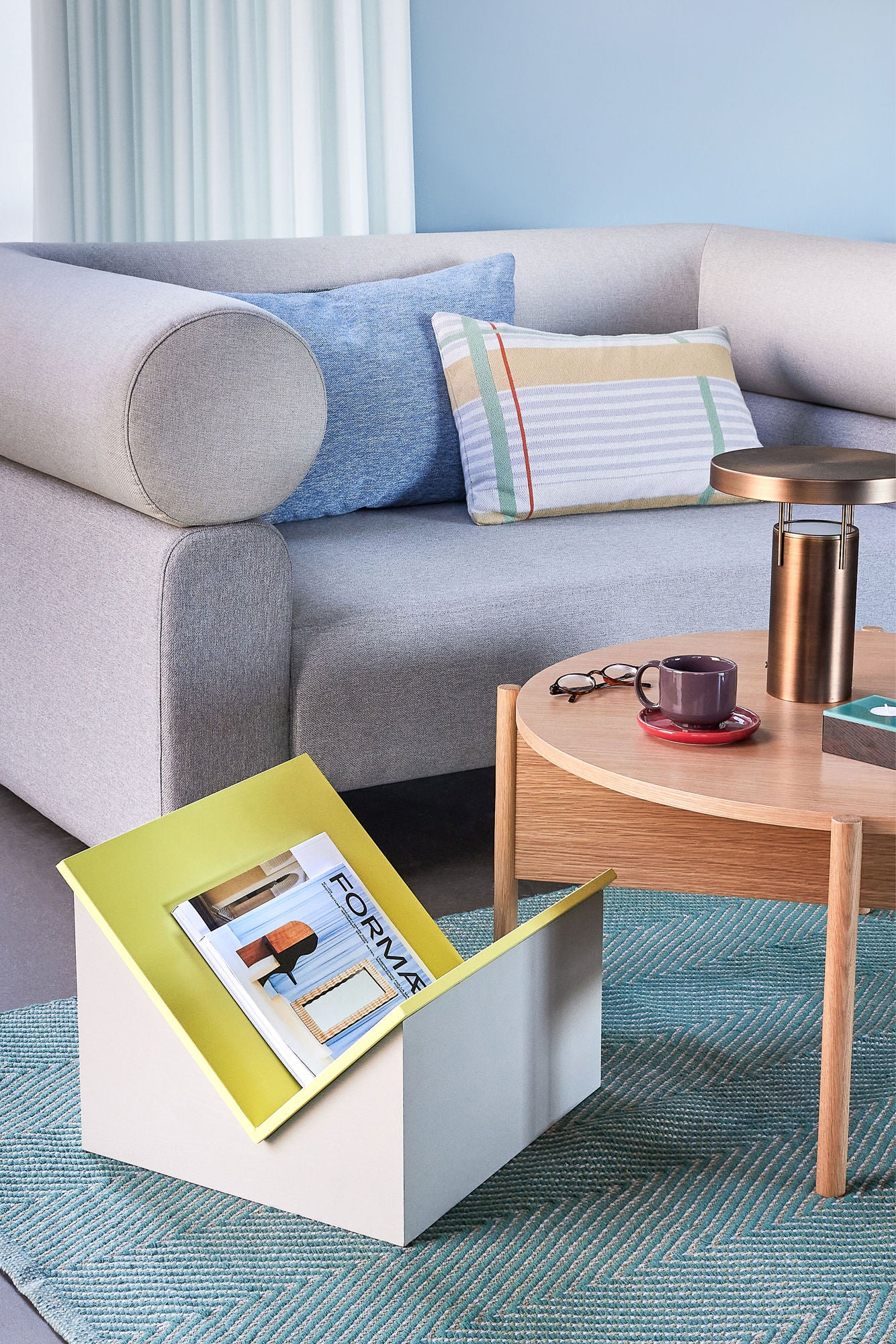 Hübsch BringMe Transportabel Lampe Bruneret Messing