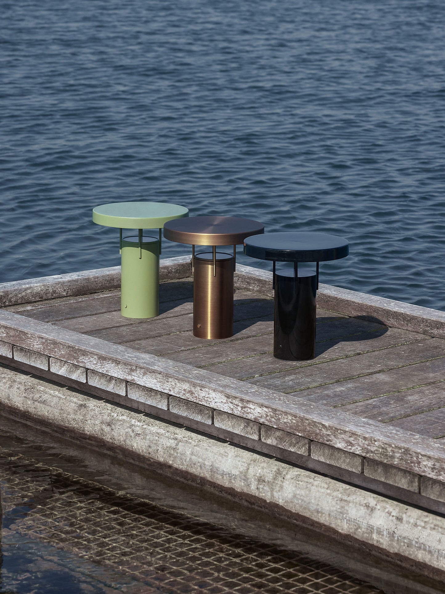 Hübsch BringMe Transportabel Lampe Bruneret Messing