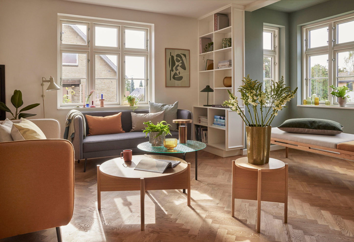 Hübsch BringMe Transportabel Lampe Bruneret Messing