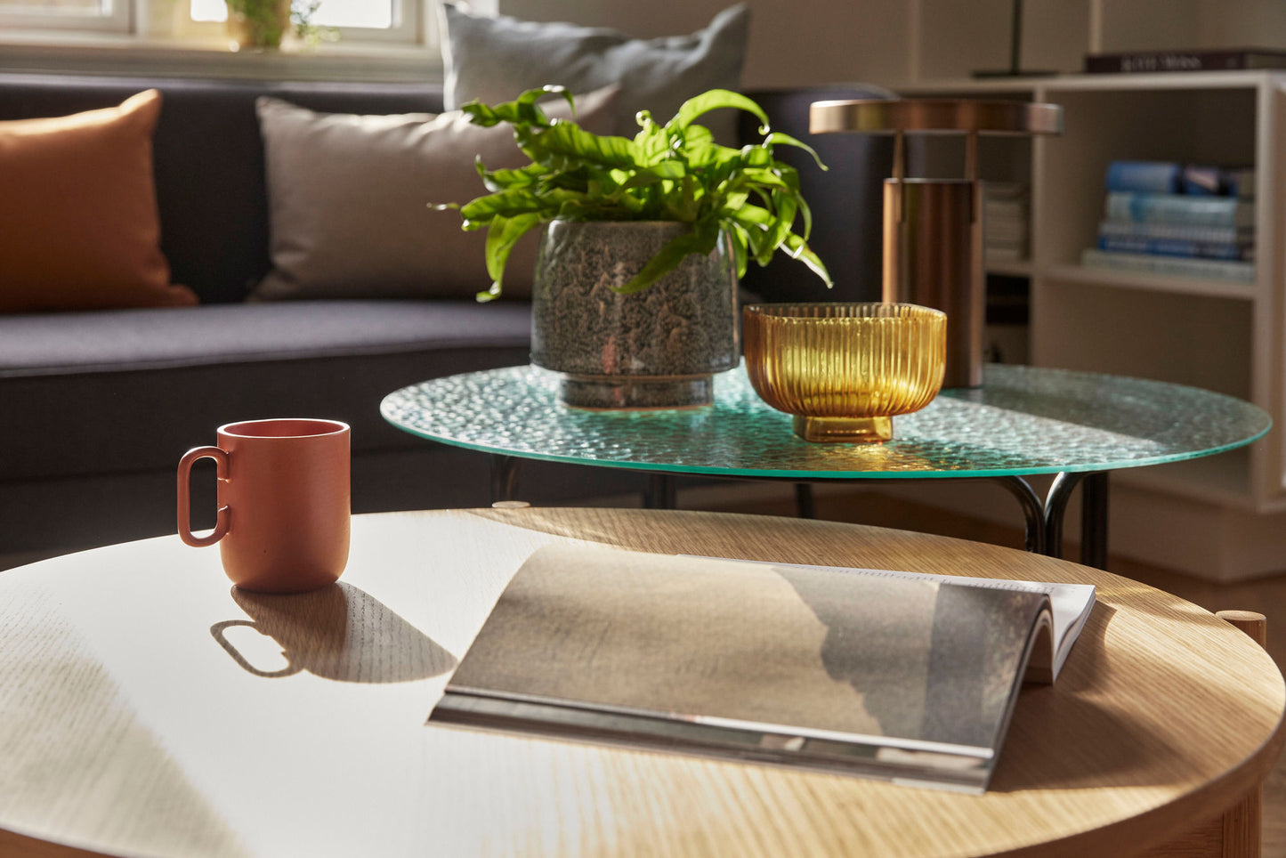 Hübsch BringMe Transportabel Lampe Bruneret Messing